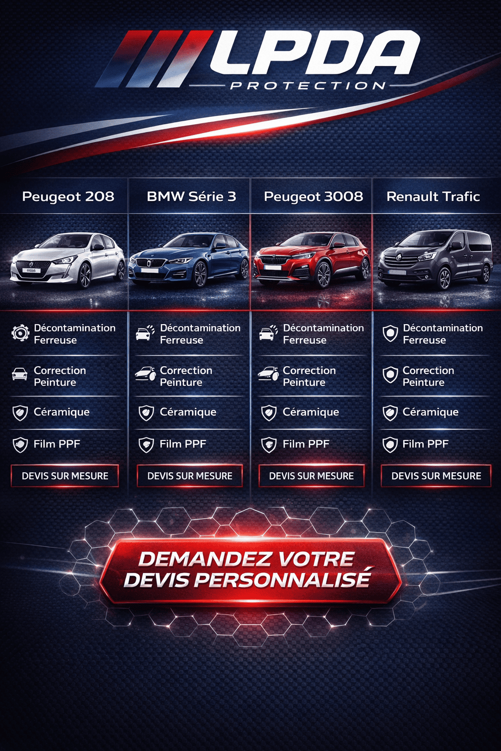 LPDA Tours | Services carosserie serv