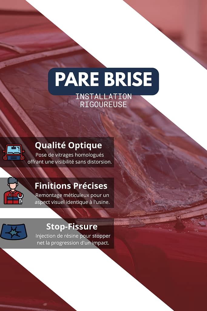 LPDA Tours service lpda parebrise